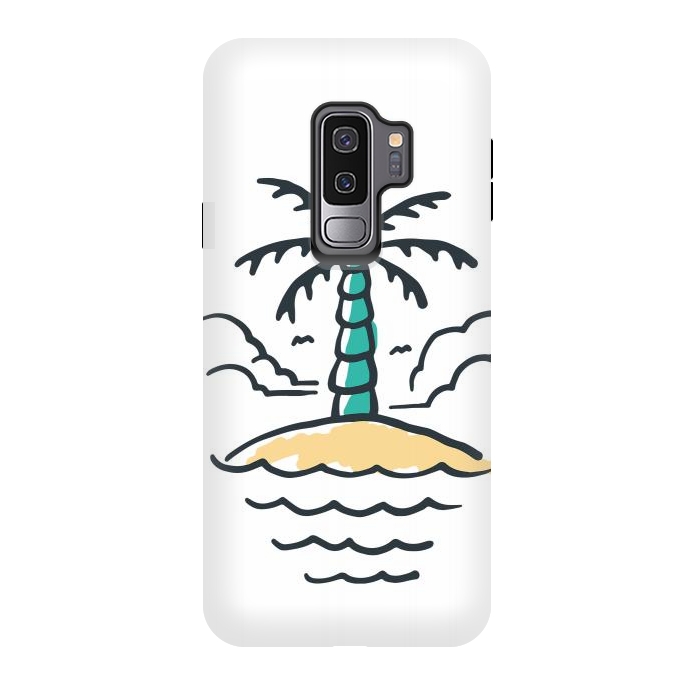 Galaxy S9 plus StrongFit Relax Island by Afif Quilimo
