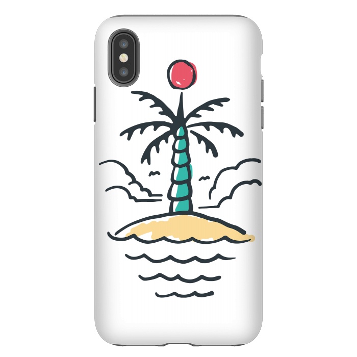 iPhone Xs Max StrongFit Relax Island by Afif Quilimo