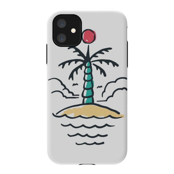 iPhone 11 StrongFit Relax Island by Afif Quilimo
