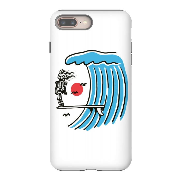 iPhone 7 plus StrongFit Funny Surf Nose by Afif Quilimo