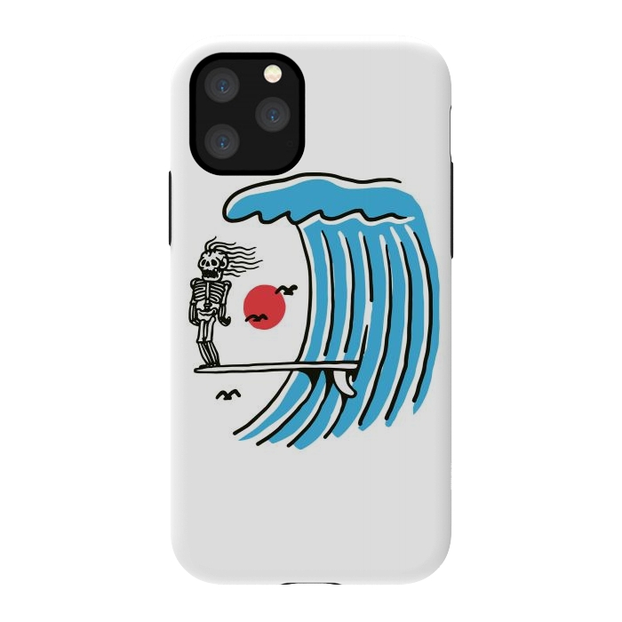 iPhone 11 Pro StrongFit Funny Surf Nose by Afif Quilimo