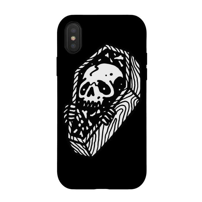 iPhone Xs / X StrongFit Death by Afif Quilimo