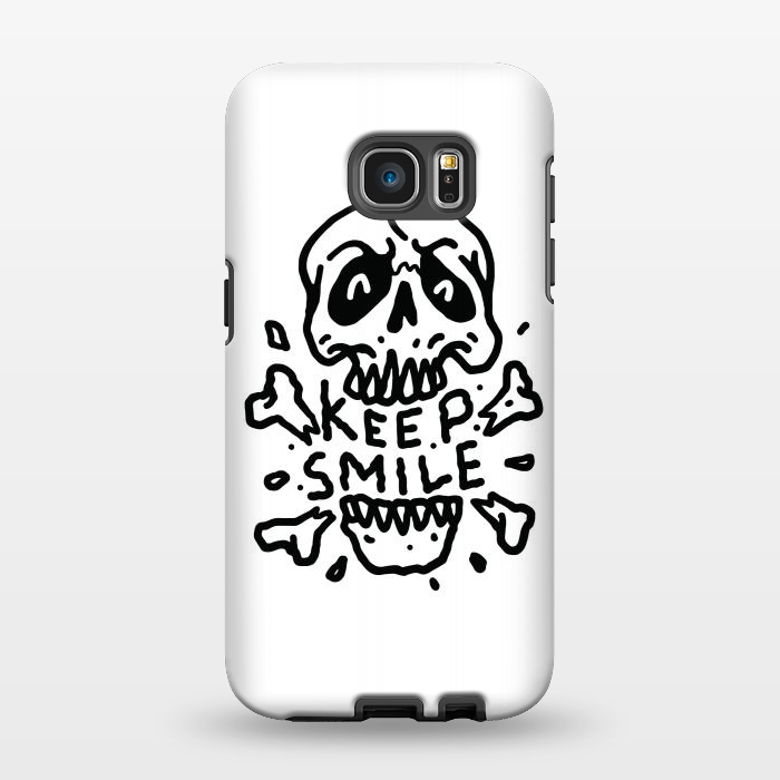 Galaxy S7 EDGE StrongFit Keep Smile 1 by Afif Quilimo