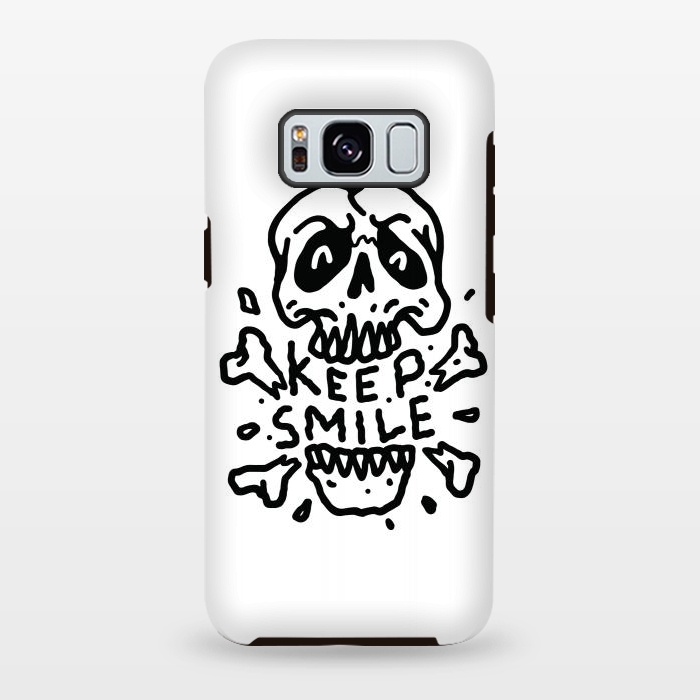 Galaxy S8 plus StrongFit Keep Smile 1 by Afif Quilimo