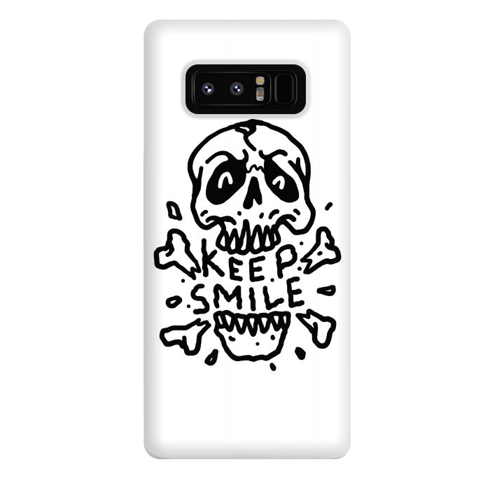 Galaxy Note 8 StrongFit Keep Smile 1 by Afif Quilimo