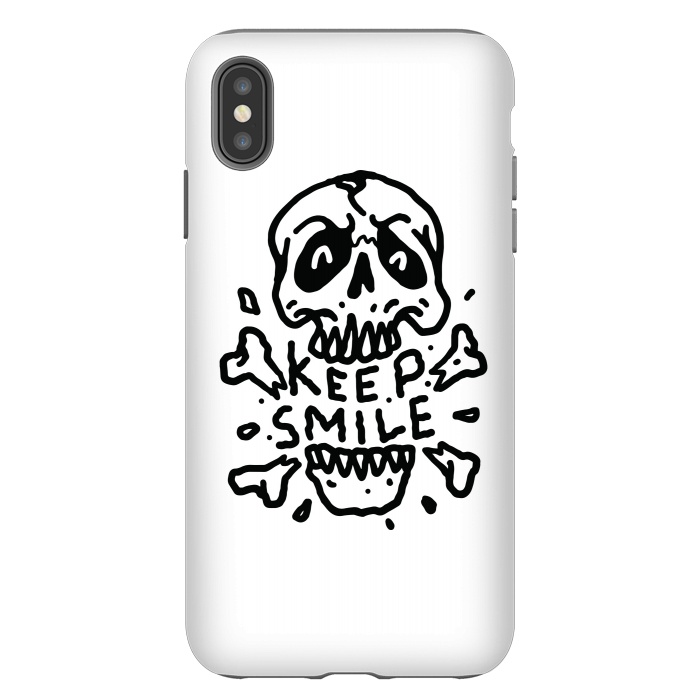 iPhone Xs Max StrongFit Keep Smile 1 by Afif Quilimo