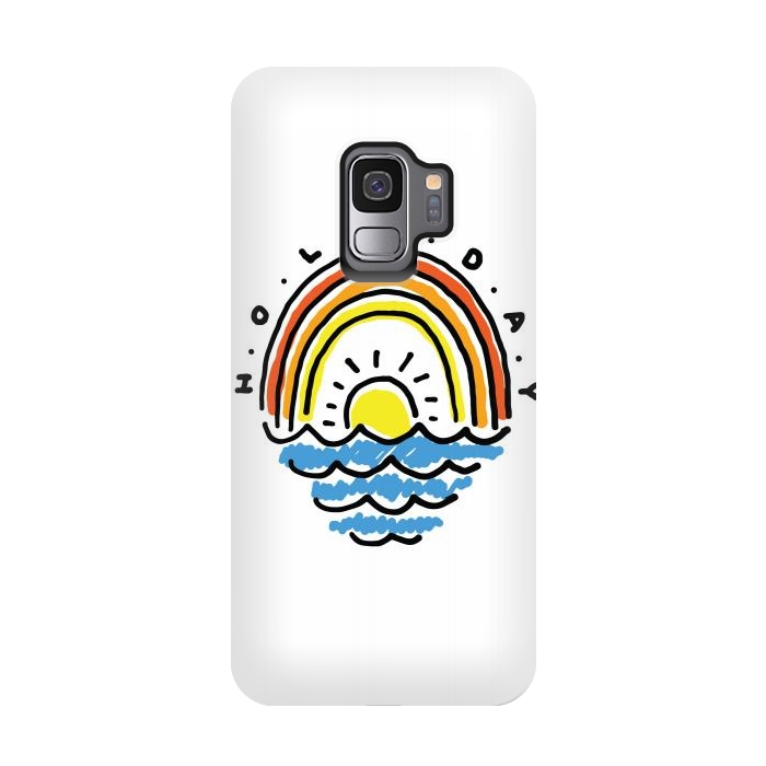 Galaxy S9 StrongFit Holiday Beach by Afif Quilimo