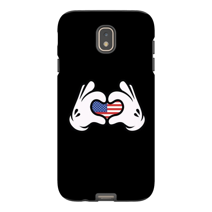 Galaxy J7 StrongFit Hand Symbol of Love America by Afif Quilimo