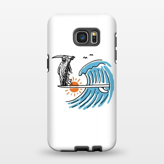 Galaxy S7 EDGE StrongFit Grim Surfer 1 by Afif Quilimo