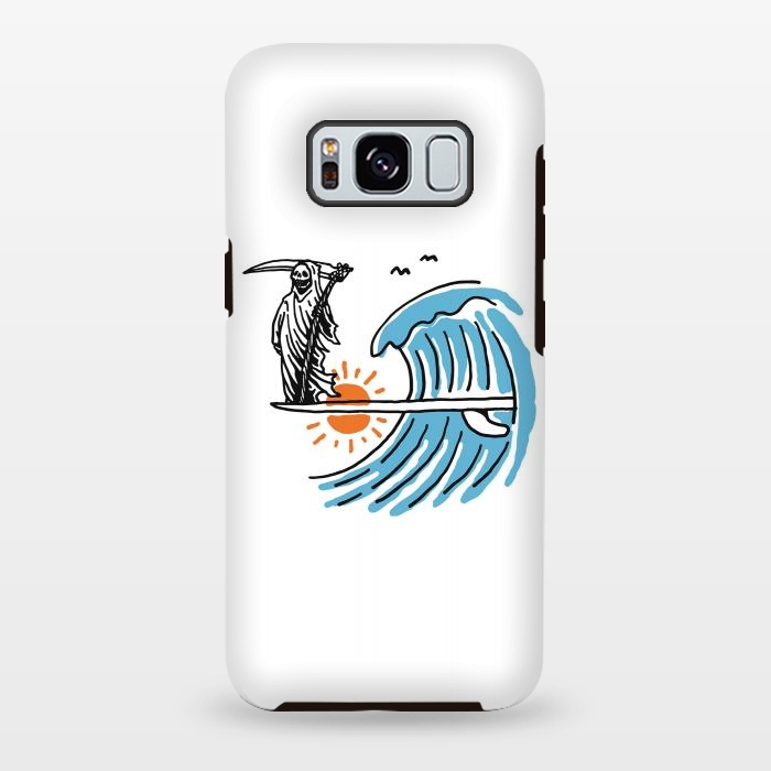 Galaxy S8 plus StrongFit Grim Surfer 1 by Afif Quilimo