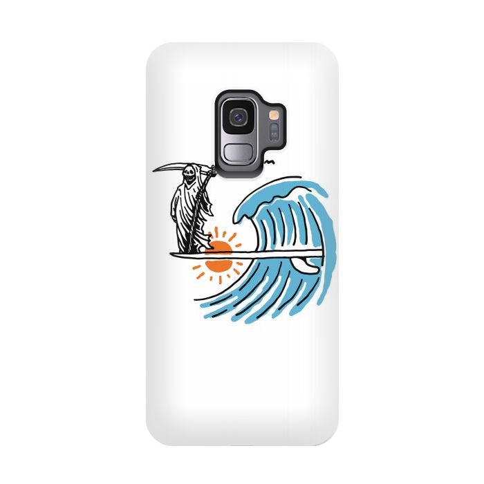 Galaxy S9 StrongFit Grim Surfer 1 by Afif Quilimo