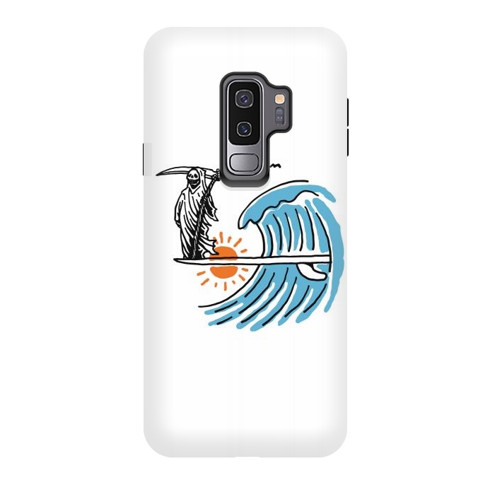 Galaxy S9 plus StrongFit Grim Surfer 1 by Afif Quilimo
