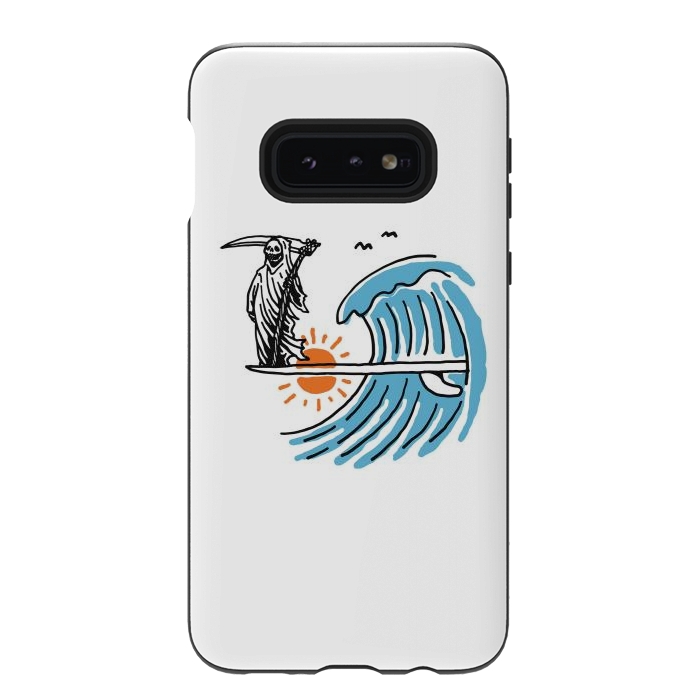 Galaxy S10e StrongFit Grim Surfer 1 by Afif Quilimo
