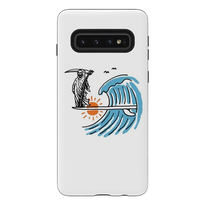 Galaxy S10 StrongFit Grim Surfer 1 by Afif Quilimo