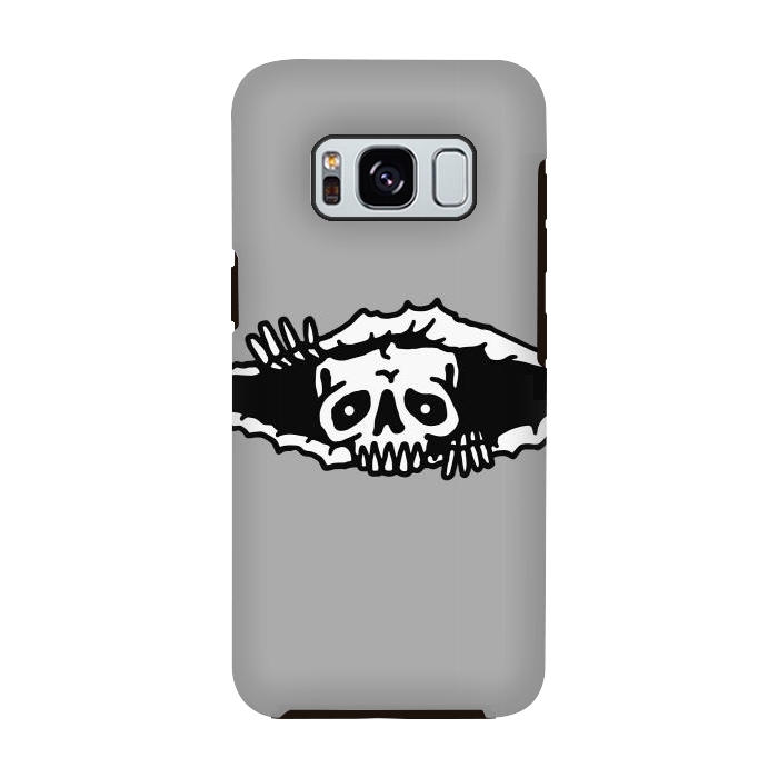 Galaxy S8 StrongFit Skull Tearing up 1 by Afif Quilimo