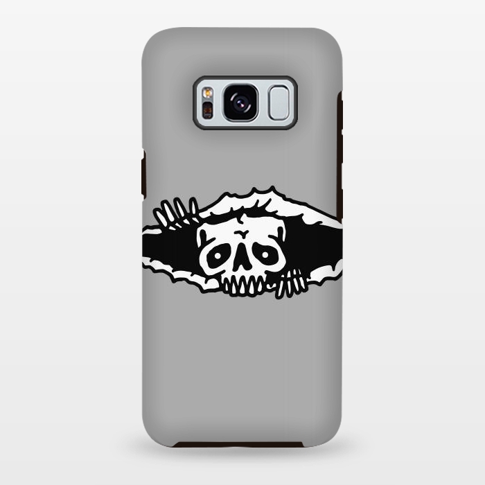 Galaxy S8 plus StrongFit Skull Tearing up 1 by Afif Quilimo