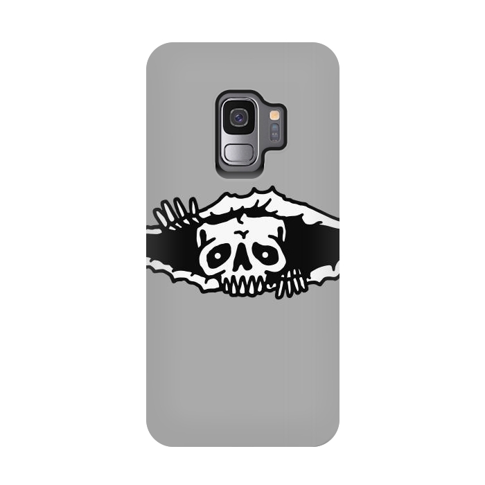 Galaxy S9 StrongFit Skull Tearing up 1 by Afif Quilimo