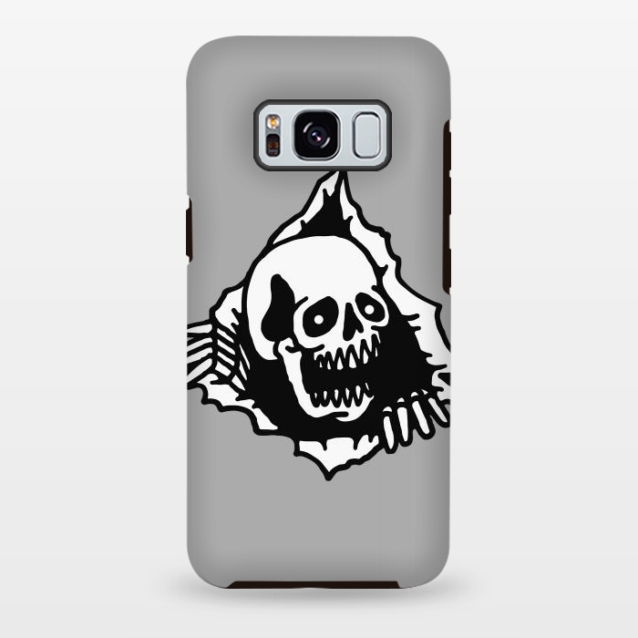 Galaxy S8 plus StrongFit Skull Tearing up 2 by Afif Quilimo