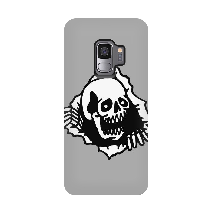 Galaxy S9 StrongFit Skull Tearing up 2 by Afif Quilimo