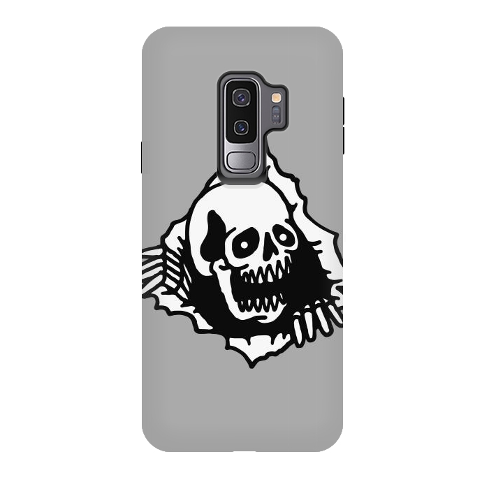 Galaxy S9 plus StrongFit Skull Tearing up 2 by Afif Quilimo