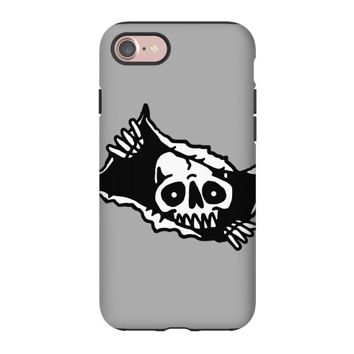iPhone 7 StrongFit Skull Tearing up 3 by Afif Quilimo