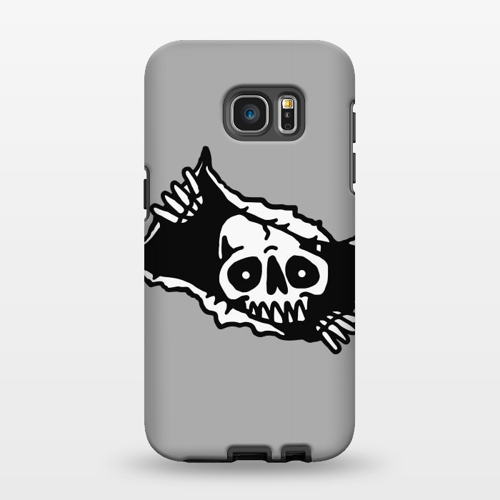 Galaxy S7 EDGE StrongFit Skull Tearing up 3 by Afif Quilimo