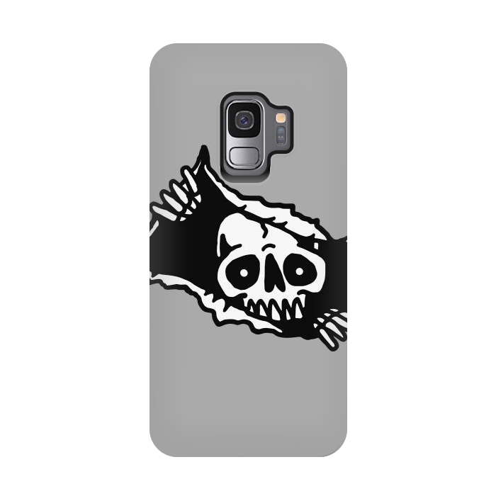 Galaxy S9 StrongFit Skull Tearing up 3 by Afif Quilimo