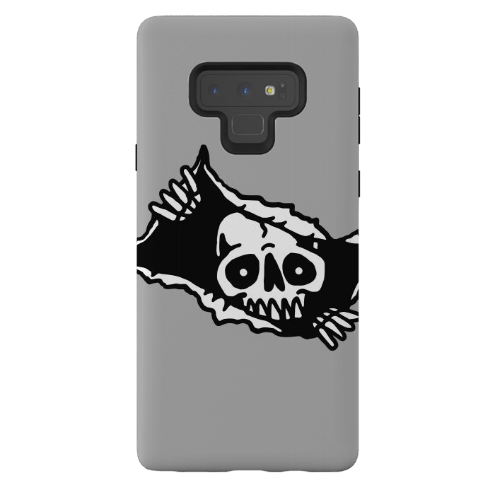 Galaxy Note 9 StrongFit Skull Tearing up 3 by Afif Quilimo