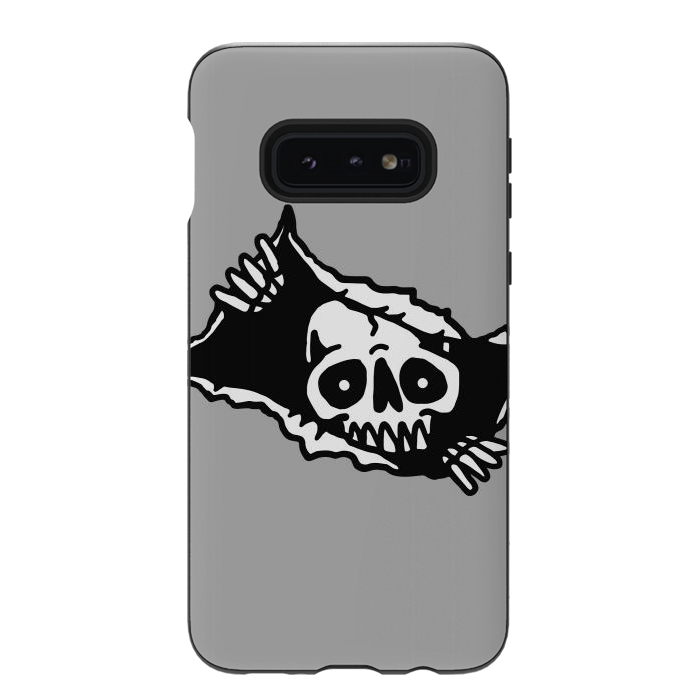 Galaxy S10e StrongFit Skull Tearing up 3 by Afif Quilimo