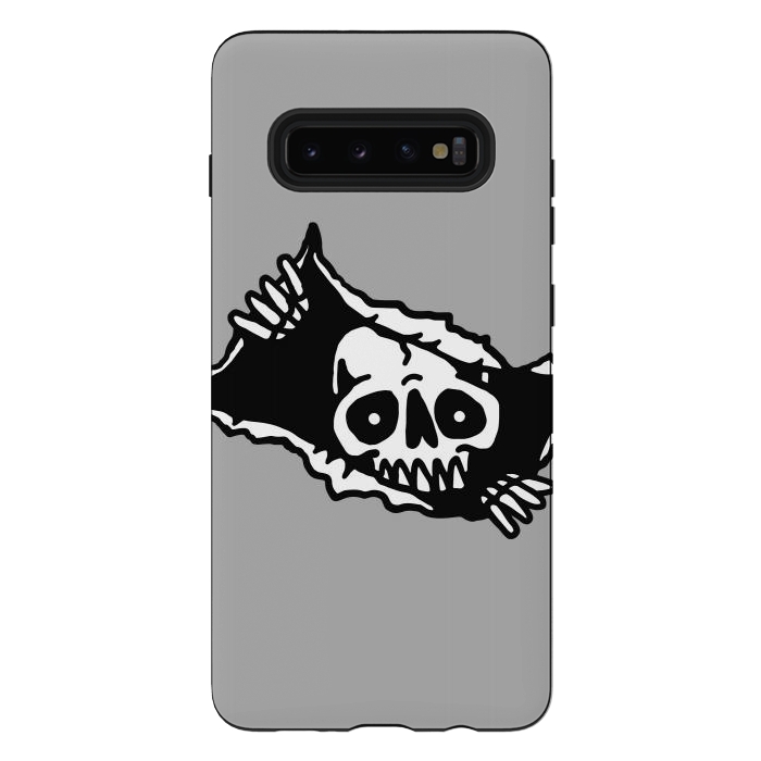 Galaxy S10 plus StrongFit Skull Tearing up 3 by Afif Quilimo
