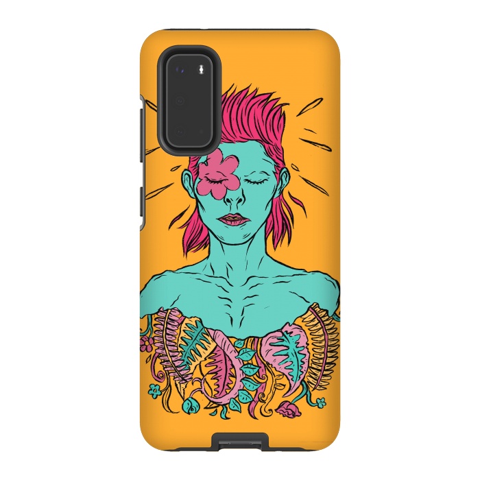 Galaxy S20 StrongFit Bowie by Ilustrata