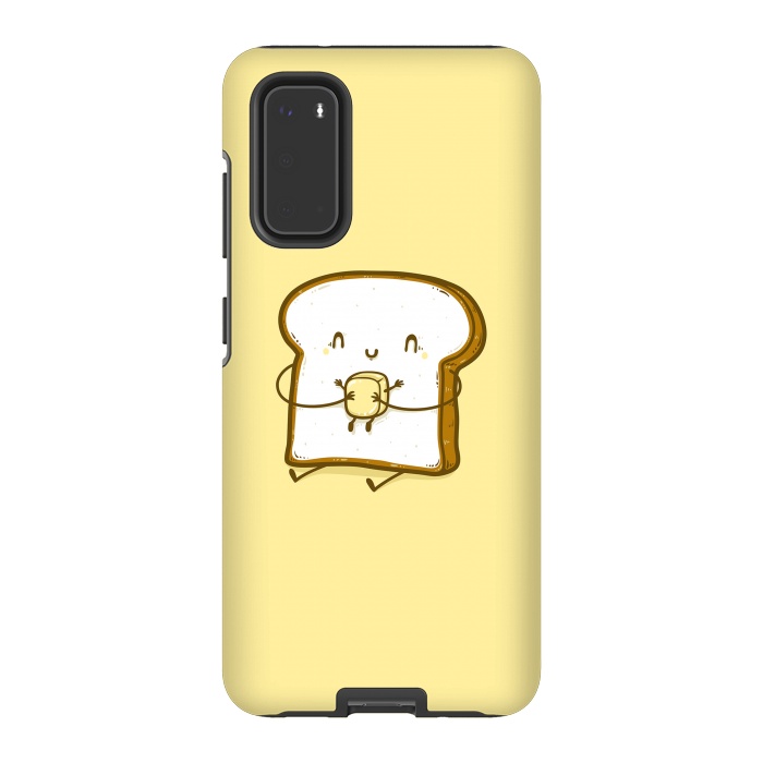Galaxy S20 StrongFit Bread & Butter by Xylo Riescent