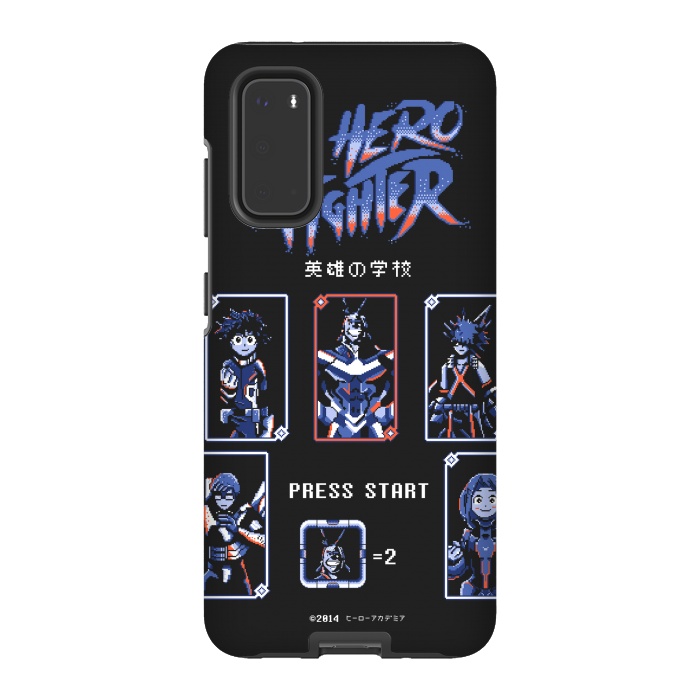 Galaxy S20 StrongFit My hero fighter by Ilustrata