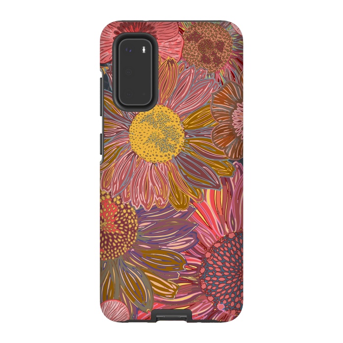 Galaxy S20 StrongFit A Daisy Day by Lotti Brown