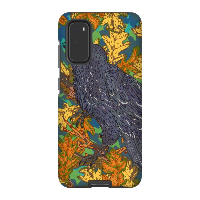 Galaxy S20 StrongFit Raven and Oak by Lotti Brown
