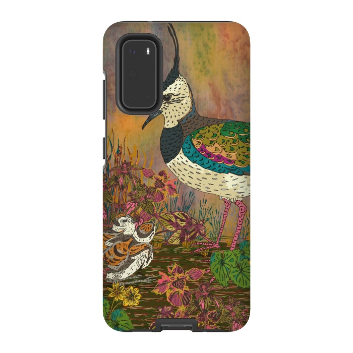 Galaxy S20 StrongFit Lapwing Revival by Lotti Brown