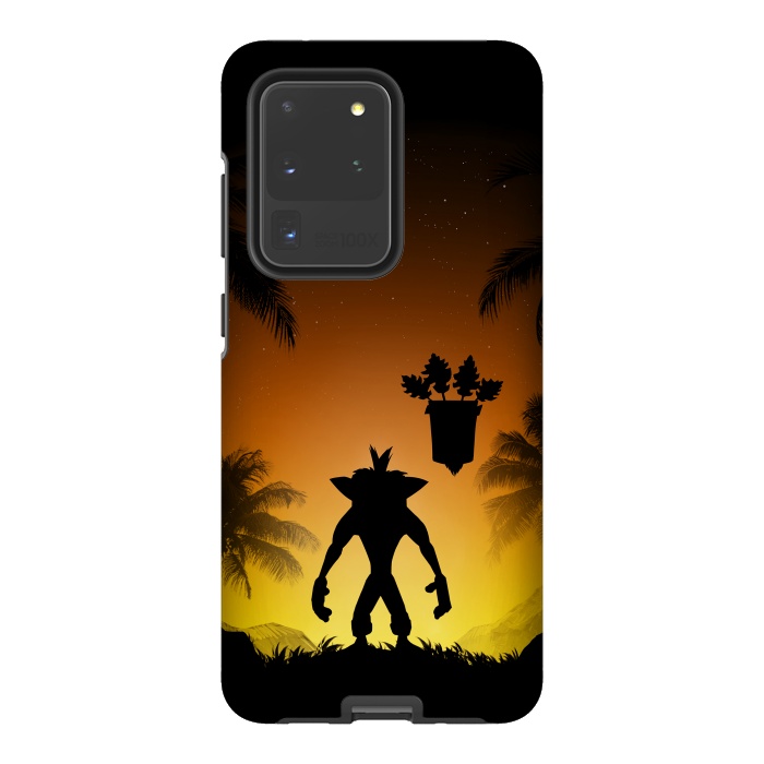 Galaxy S20 Ultra StrongFit Protector of the island by Denis Orio Ibañez