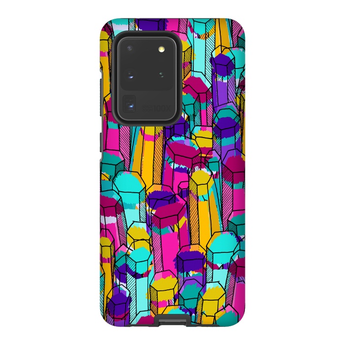 Galaxy S20 Ultra StrongFit Rock of colours 3 by Steve Wade (Swade)