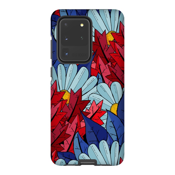 Galaxy S20 Ultra StrongFit The flowers and the leaves by Steve Wade (Swade)