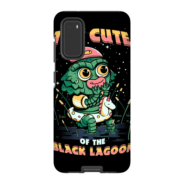 Galaxy S20 StrongFit Cute of the black lagoon! by Ilustrata
