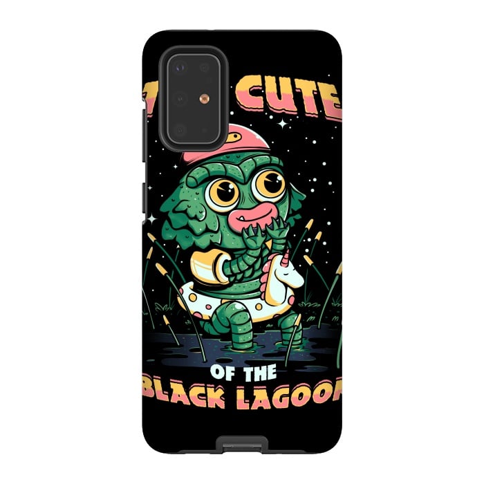 Galaxy S20 Plus StrongFit Cute of the black lagoon! by Ilustrata