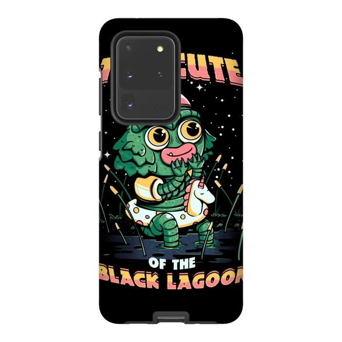 Galaxy S20 Ultra StrongFit Cute of the black lagoon! by Ilustrata