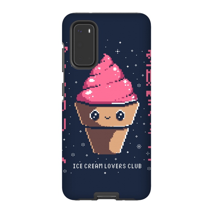Galaxy S20 StrongFit Ice cream lovers club by Ilustrata