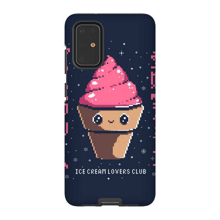 Galaxy S20 Plus StrongFit Ice cream lovers club by Ilustrata