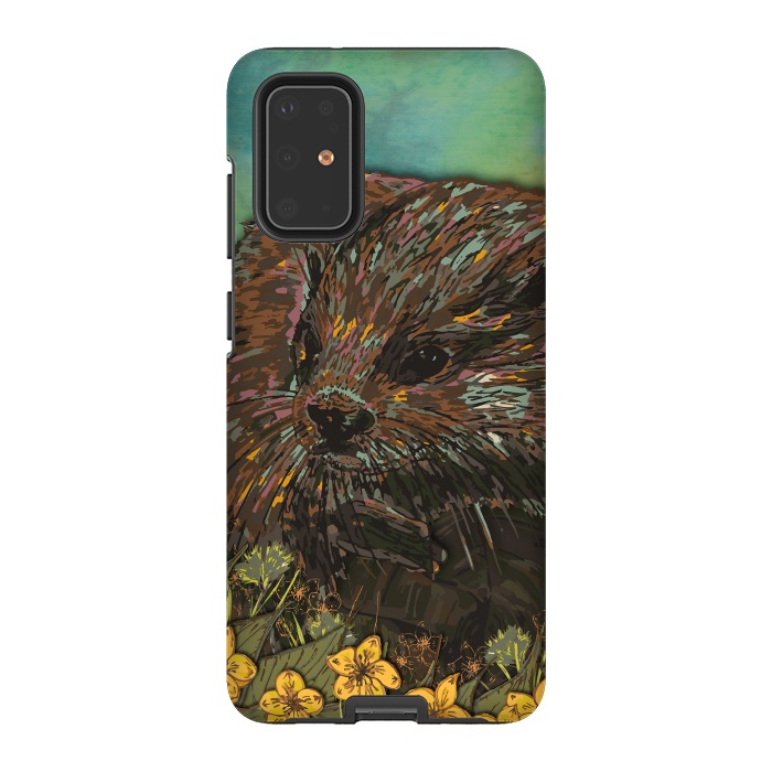 Galaxy S20 Plus StrongFit Otter by Lotti Brown