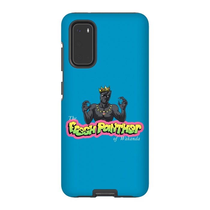 Galaxy S20 StrongFit The Fresh Panther of Wakanda by Vincent Patrick Trinidad