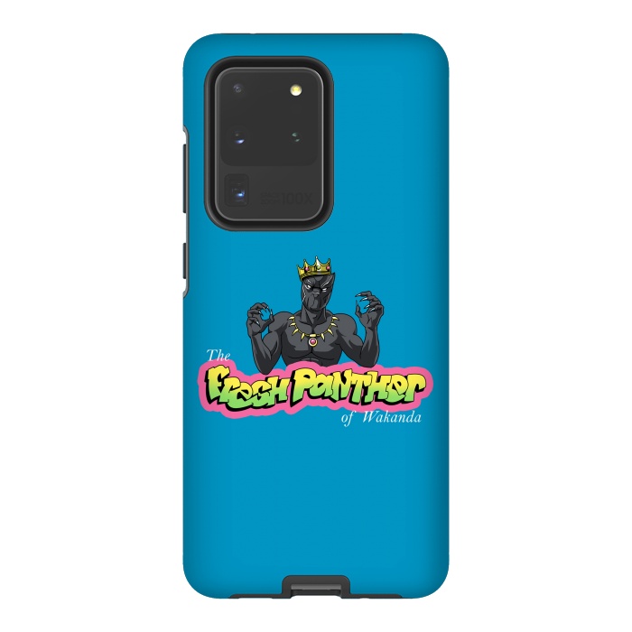 Galaxy S20 Ultra StrongFit The Fresh Panther of Wakanda by Vincent Patrick Trinidad