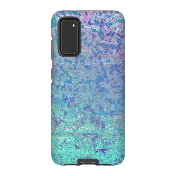 Galaxy S20 StrongFit Glitter Star Dust G282 by Medusa GraphicArt