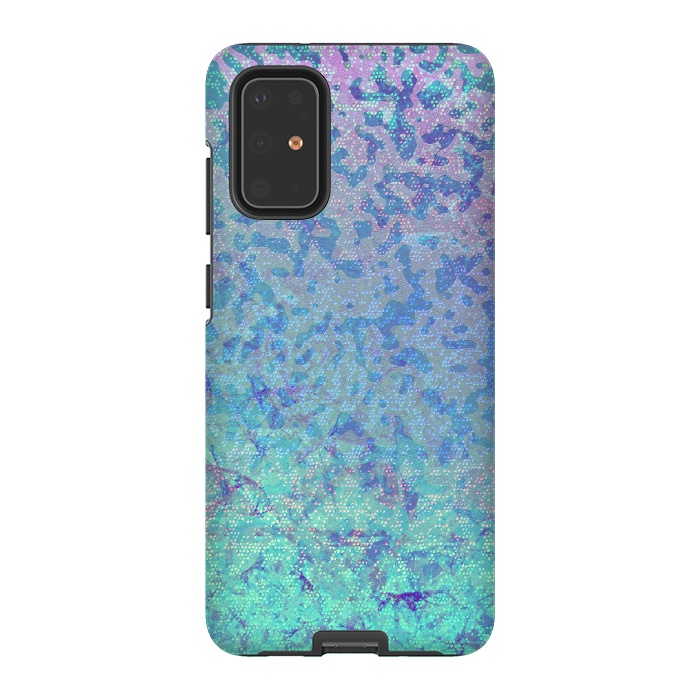 Galaxy S20 Plus StrongFit Glitter Star Dust G282 by Medusa GraphicArt