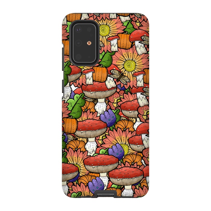 Galaxy S20 Plus StrongFit Autumn Pattern by Steve Wade (Swade)